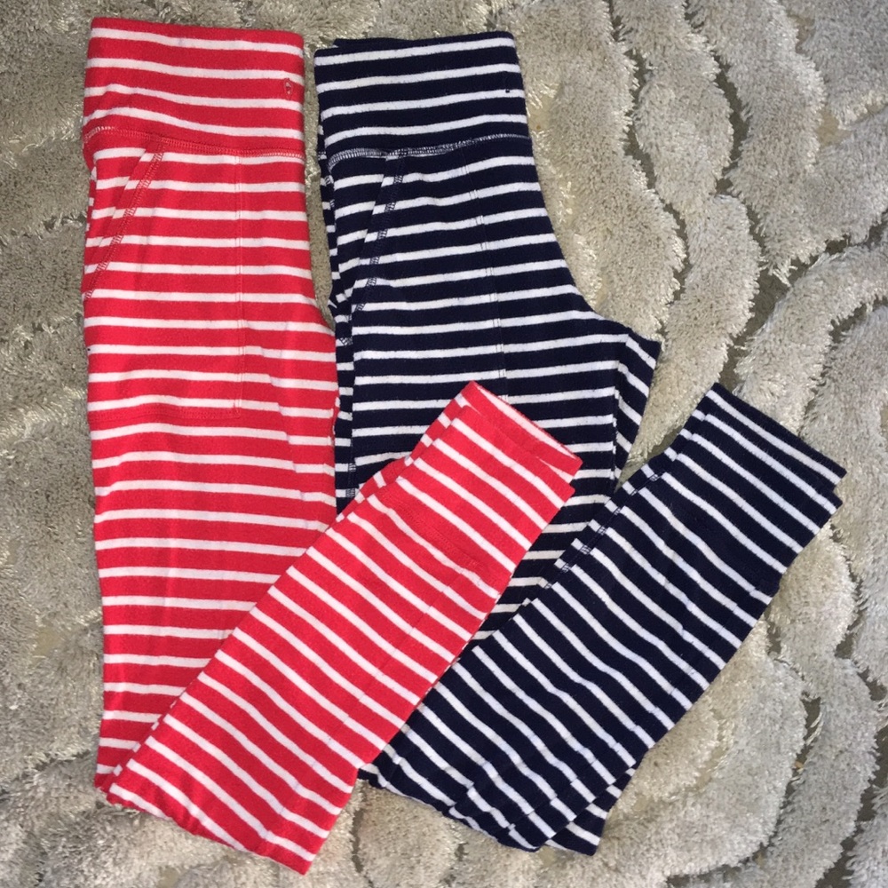 Aerie striped joggers pajamas set